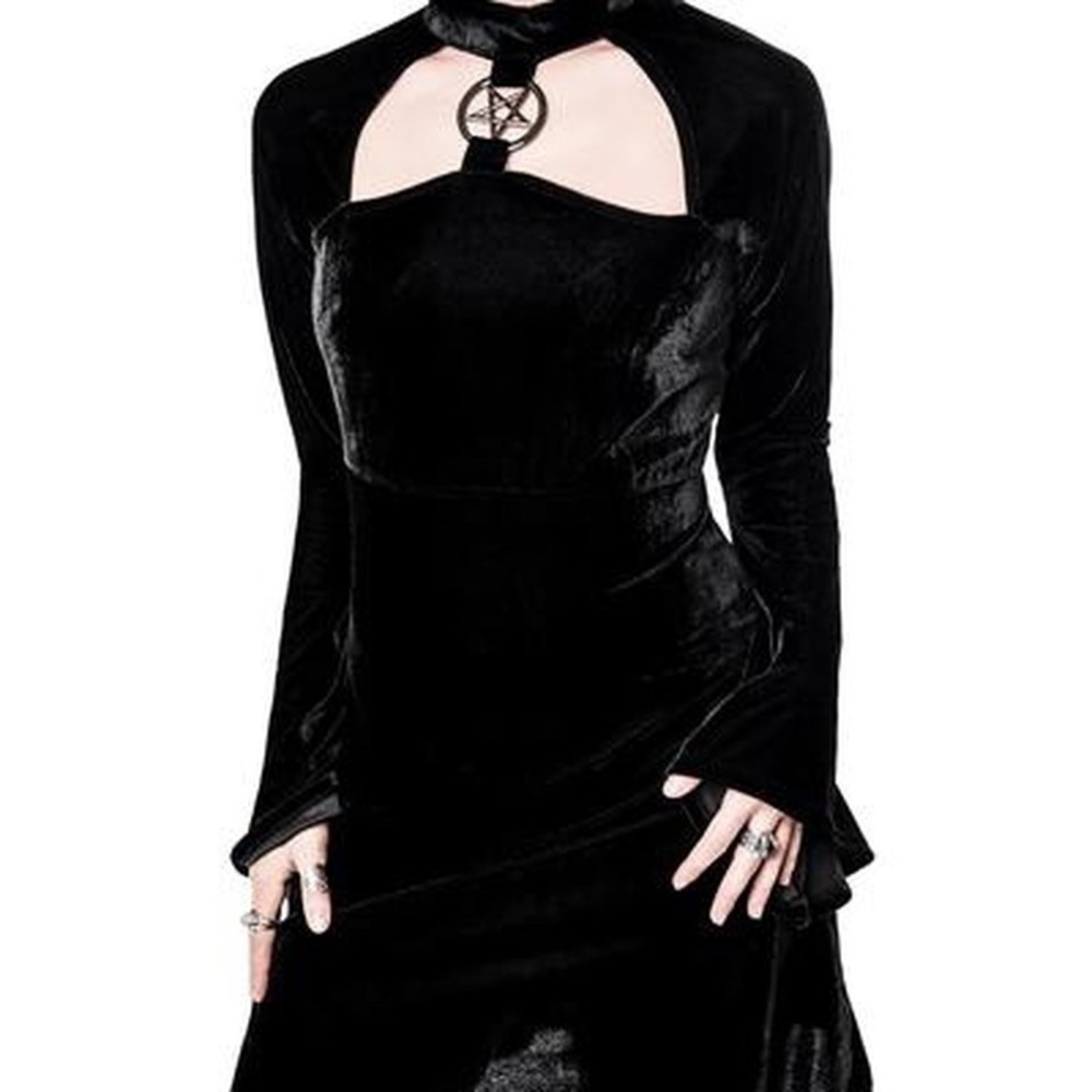 Killstar Ziva Velvet Dress
